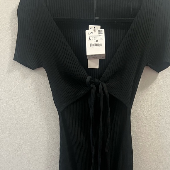 SOLD NWT Zara ribbed dress - Picture 4 of 10